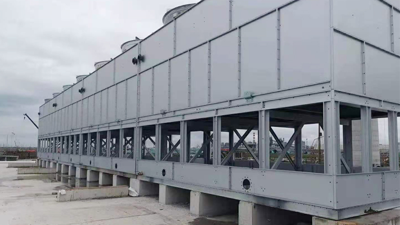 上海某制药厂冷却塔现场